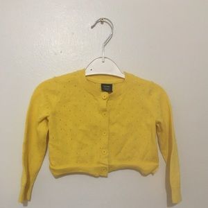 Baby Gap Yellow Bolero